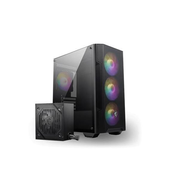 CASE Mid Tower 600W MSI MAG FORGE M100A D60
